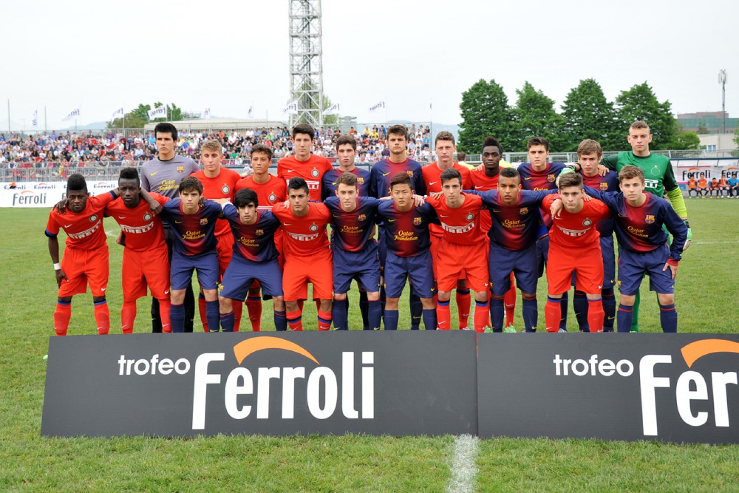 Ferroli, tutto pronto per la finalissima tra Inter e Barcellona