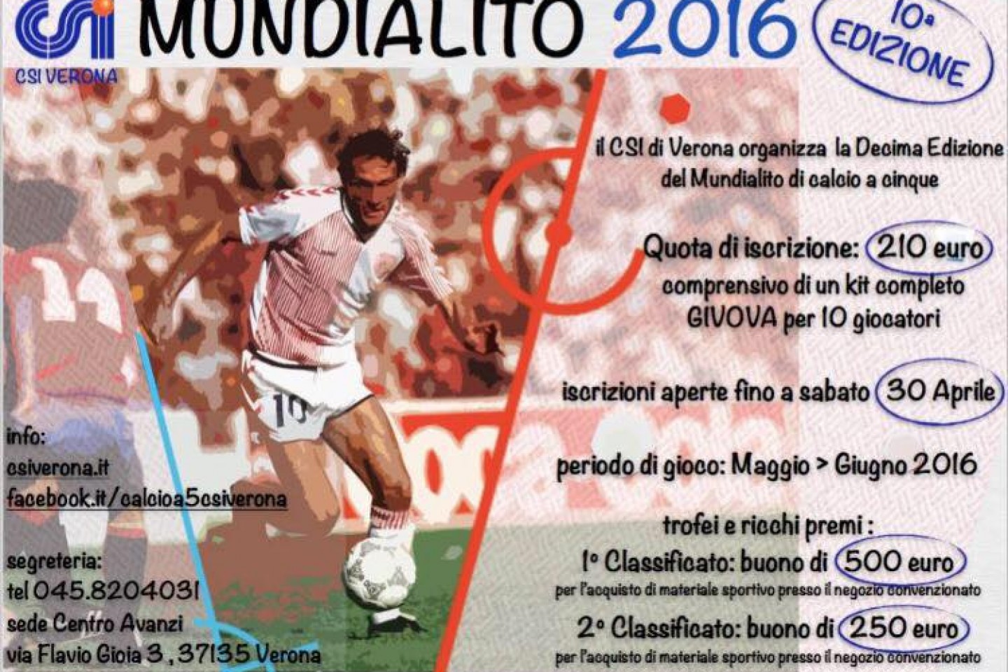 Mundialito, tutto pronto per la decima edizione del famoso torneo estivo