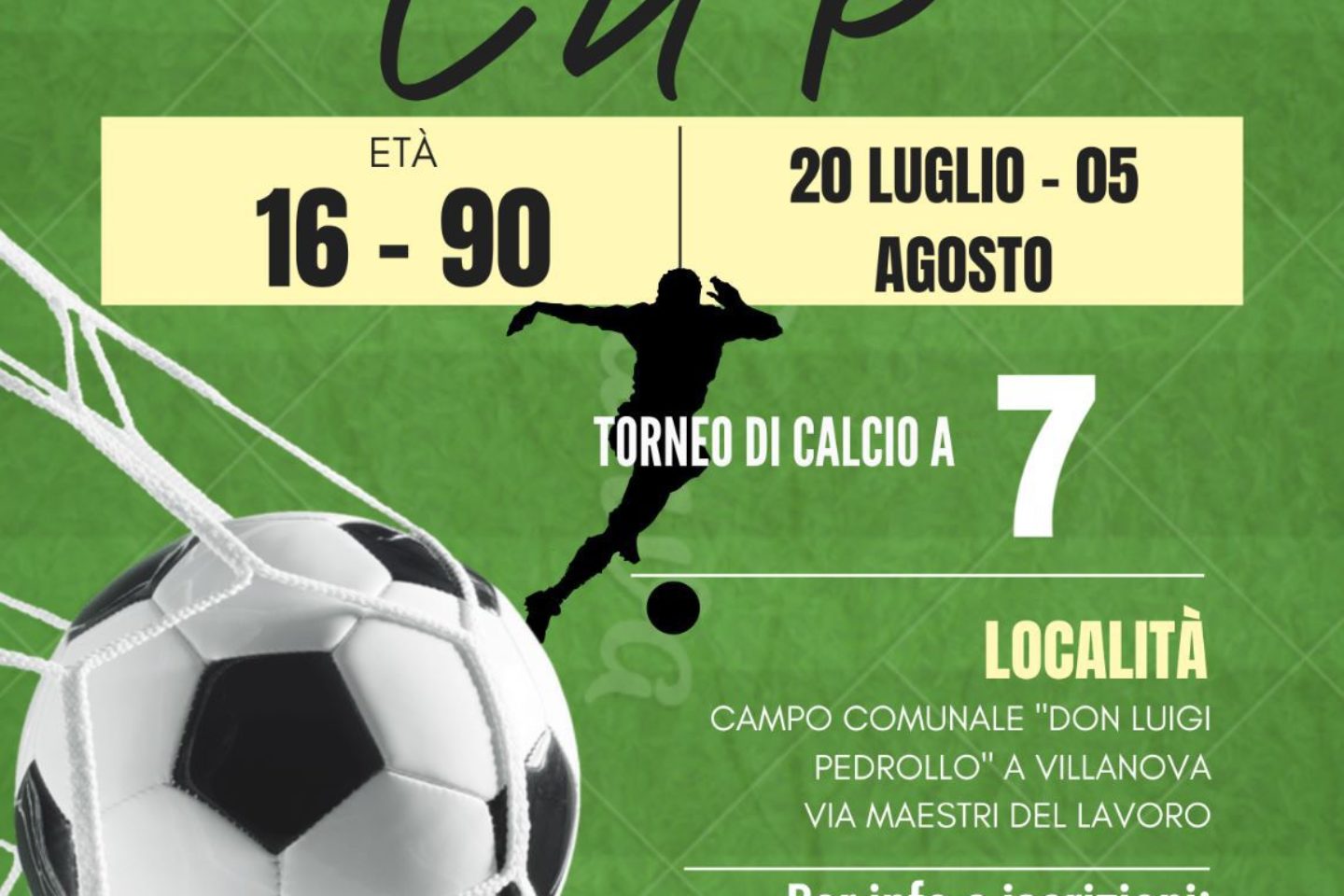 TORNEI. Il venti luglio parte la prima SAMBO CUP